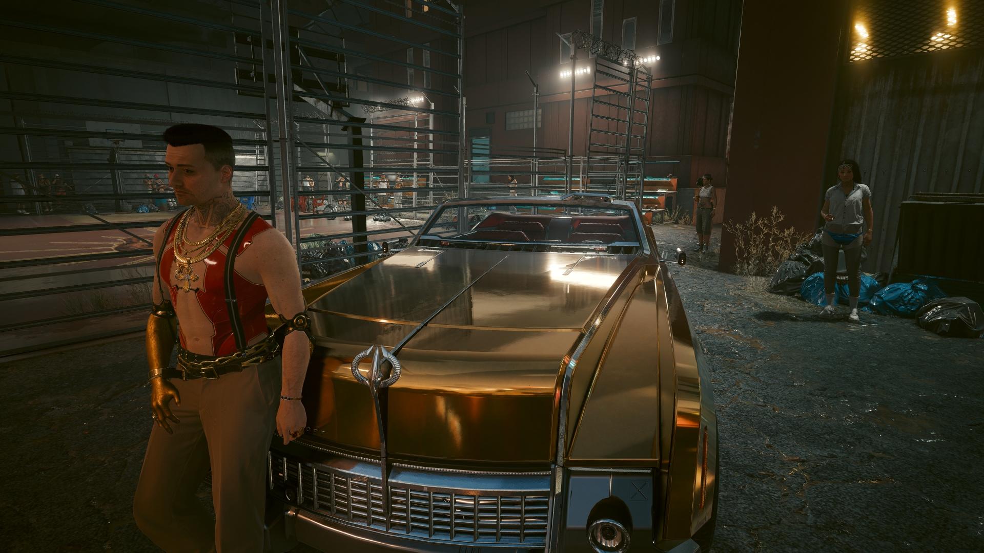 Carroserie de voiture sans raytracing (ce sont des screenspace reflection)