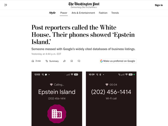 Posted media