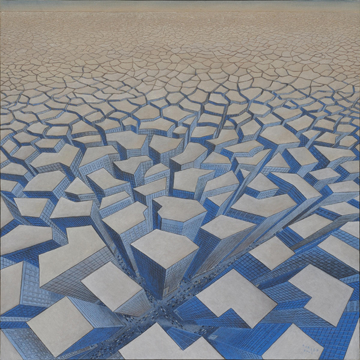"Urban Development" by Christophe Vorlet. Original artwork.